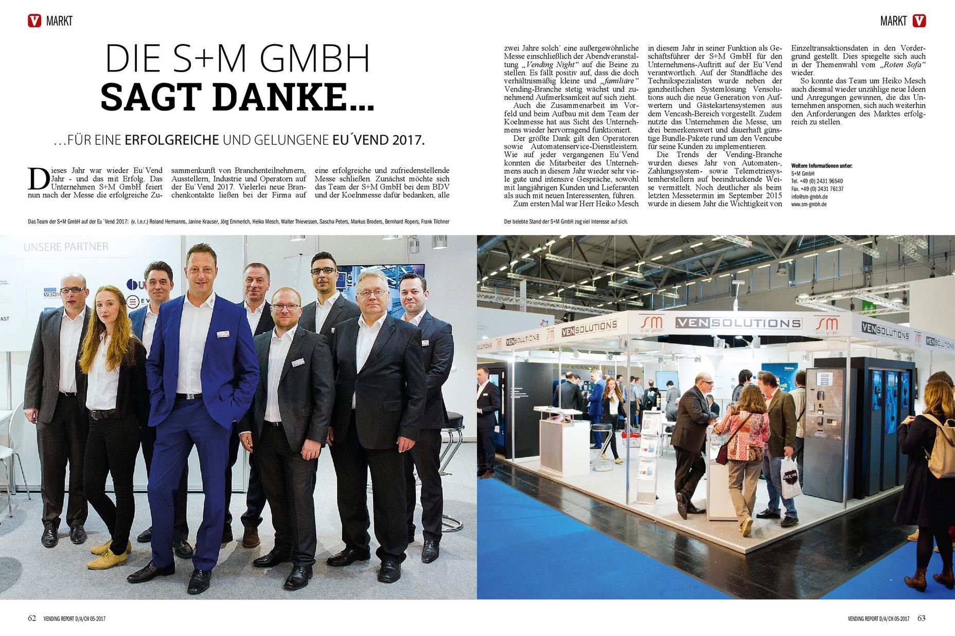 S+M GmbH News